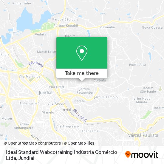 Ideal Standard Wabcotraining Indústria Comércio Ltda map