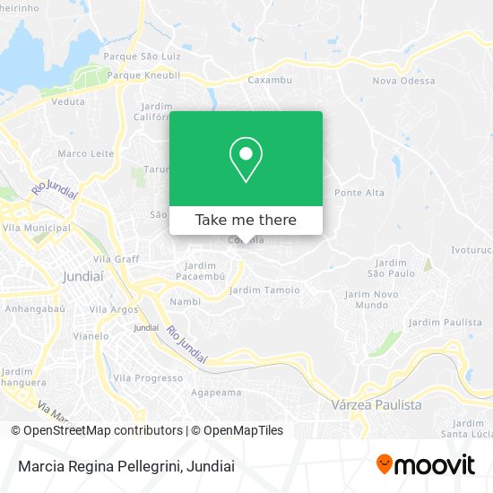Marcia Regina Pellegrini map