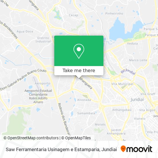 Saw Ferramentaria Usinagem e Estamparia map