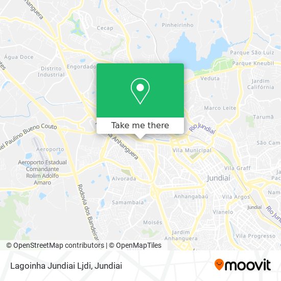 Lagoinha Jundiai Ljdi map