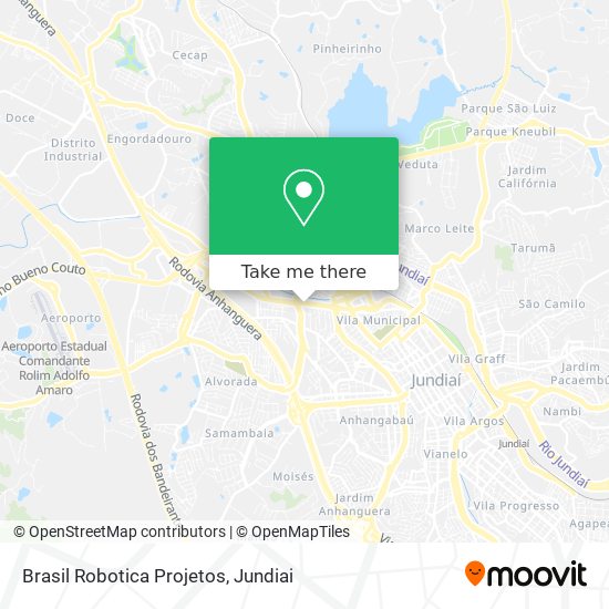 Brasil Robotica Projetos map