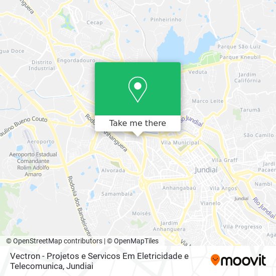 Mapa Vectron - Projetos e Servicos Em Eletricidade e Telecomunica