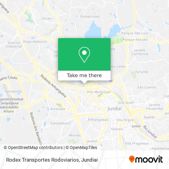Rodex Transportes Rodoviarios map