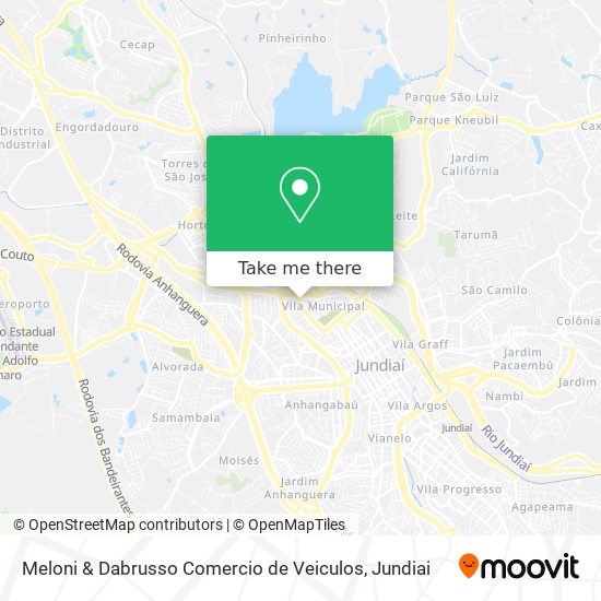 Meloni & Dabrusso Comercio de Veiculos map
