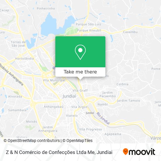 Z & N Comércio de Confecções Ltda Me map