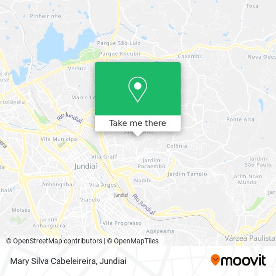 Mary Silva Cabeleireira map