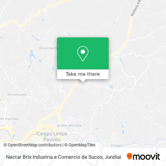 Nectar Brix Industria e Comercio de Sucos map