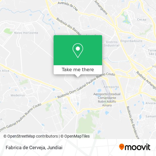 Fabrica de Cerveja map