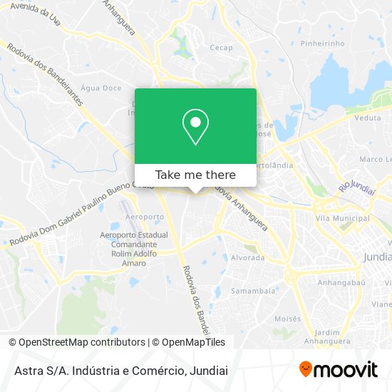 Astra S / A. Indústria e Comércio map
