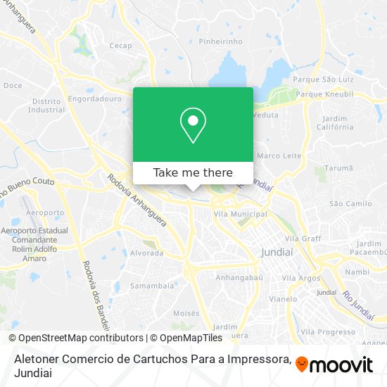 Aletoner Comercio de Cartuchos Para a Impressora map