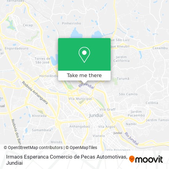 Irmaos Esperanca Comercio de Pecas Automotivas map