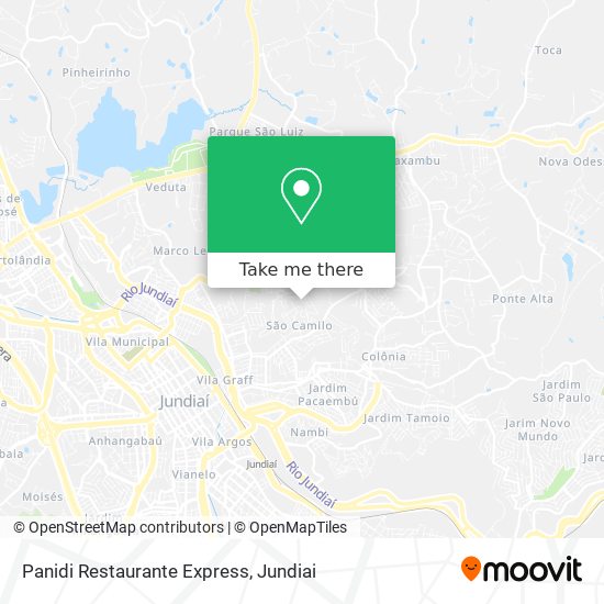 Panidi Restaurante Express map