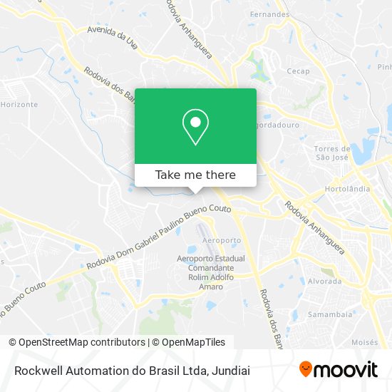 Mapa Rockwell Automation do Brasil Ltda