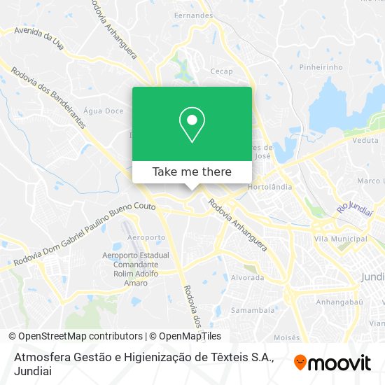 Atmosfera Gestão e Higienização de Têxteis S.A. map