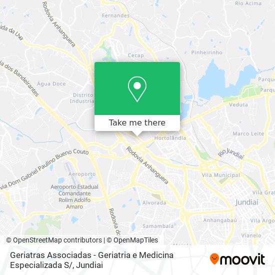 Geriatras Associadas - Geriatria e Medicina Especializada S/ map