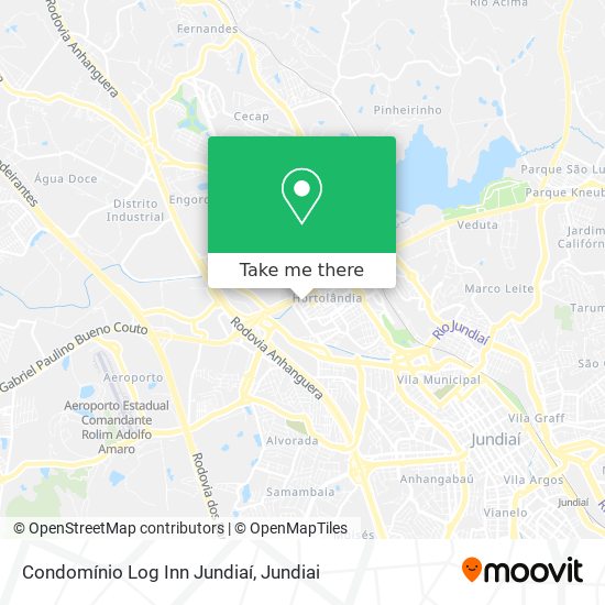 Condomínio Log Inn Jundiaí map