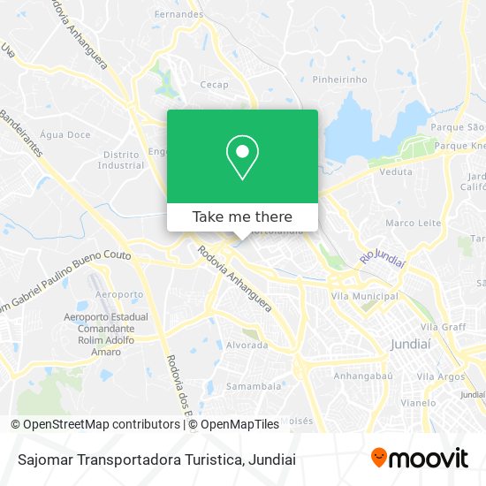 Sajomar Transportadora Turistica map