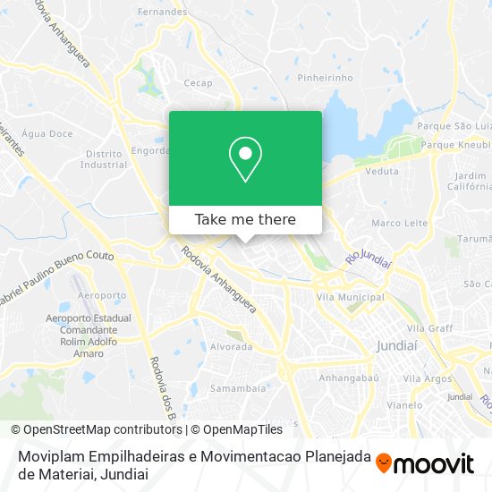 Moviplam Empilhadeiras e Movimentacao Planejada de Materiai map