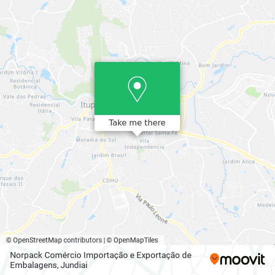 Norpack Comércio Importação e Exportação de Embalagens map