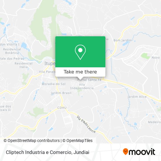 Cliptech Industria e Comercio map