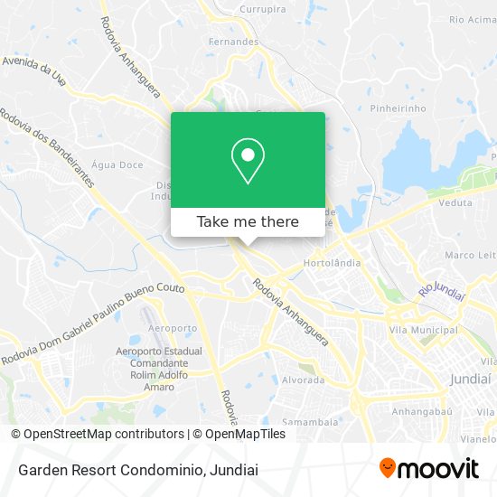 Garden Resort Condominio map