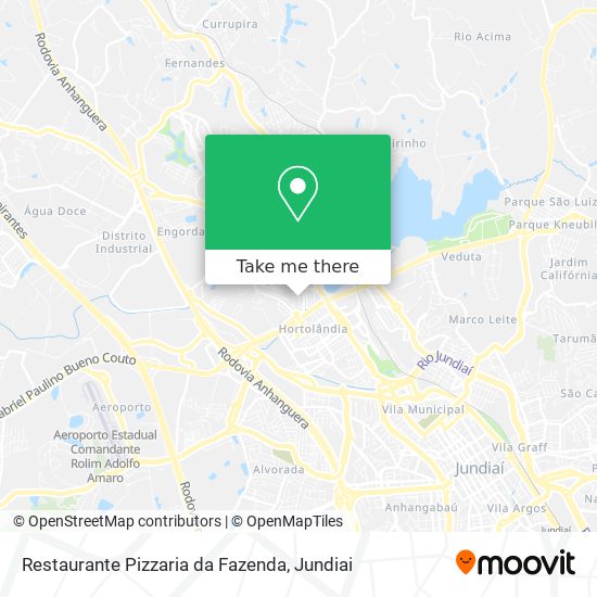 Restaurante Pizzaria da Fazenda map