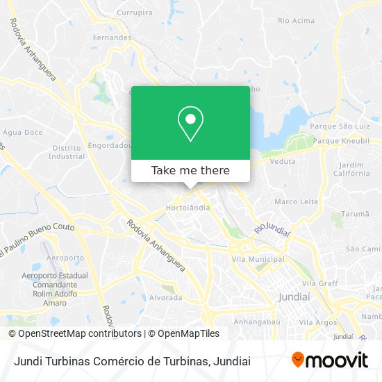 Jundi Turbinas Comércio de Turbinas map