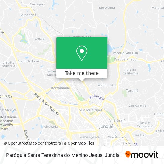 Paróquia Santa Terezinha do Menino Jesus map