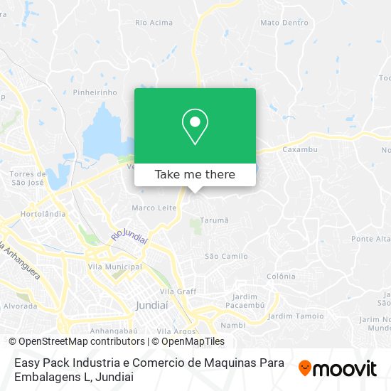 Easy Pack Industria e Comercio de Maquinas Para Embalagens L map