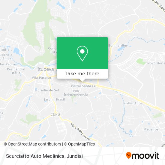 Scurciatto Auto Mecânica map