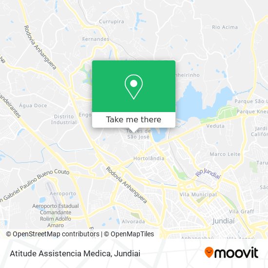 Atitude Assistencia Medica map