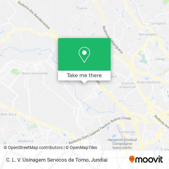 C. L. V. Usinagem Servicos de Torno map