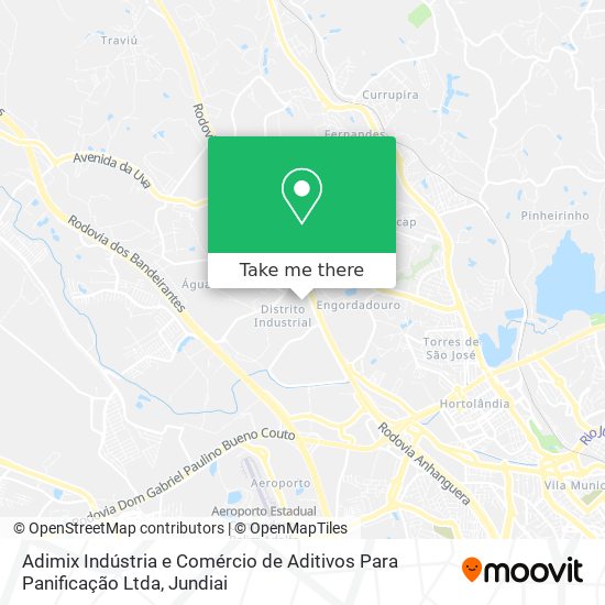 Adimix Indústria e Comércio de Aditivos Para Panificação Ltda map