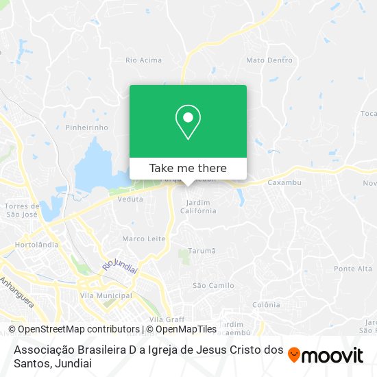 Associação Brasileira D a Igreja de Jesus Cristo dos Santos map