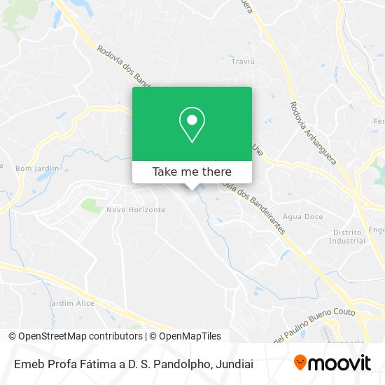 Emeb Profa Fátima a D. S. Pandolpho map