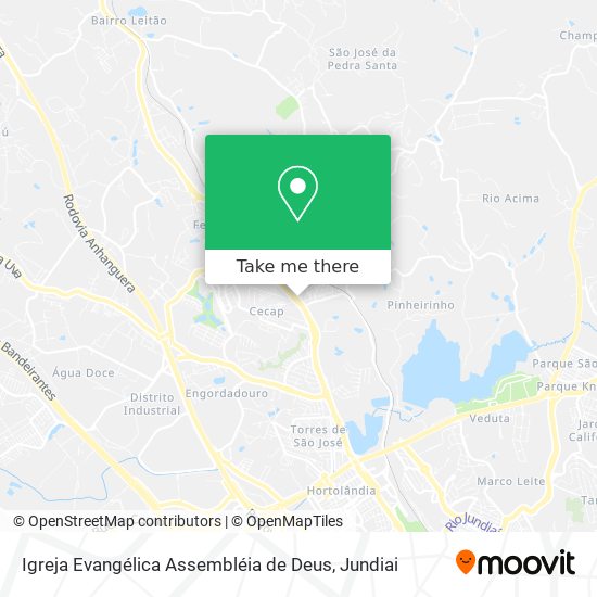 Igreja Evangélica Assembléia de Deus map