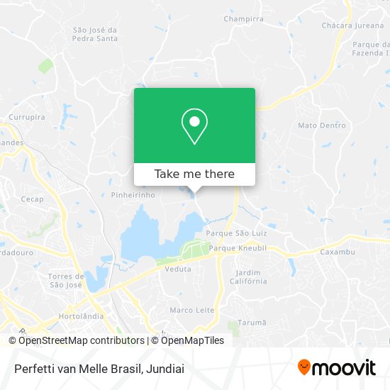Perfetti van Melle Brasil map
