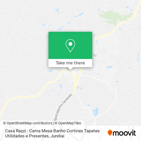 Casa Razzi - Cama Mesa Banho Cortinas Tapetes Utilidades e Presentes map