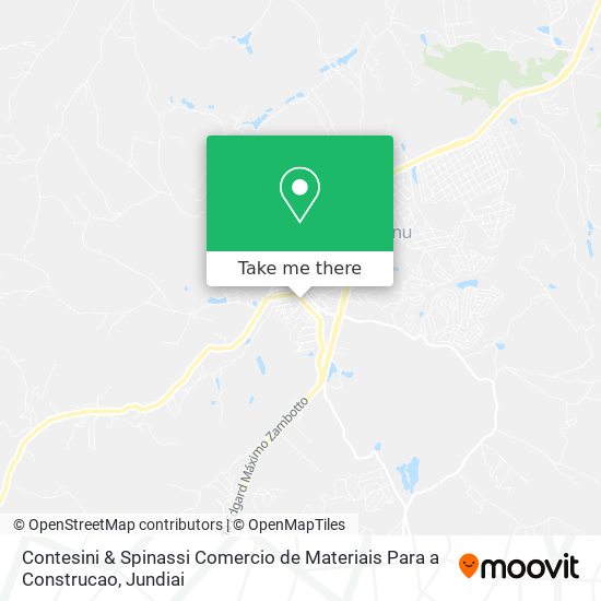 Contesini & Spinassi Comercio de Materiais Para a Construcao map