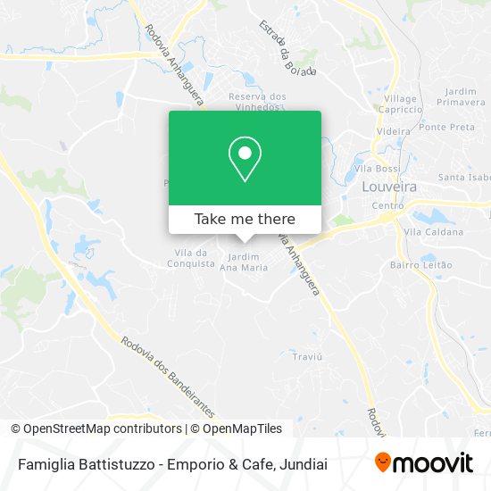 Famiglia Battistuzzo - Emporio & Cafe map
