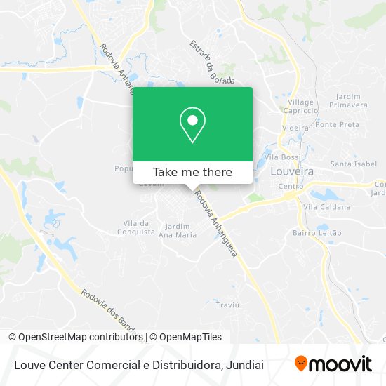 Louve Center Comercial e Distribuidora map