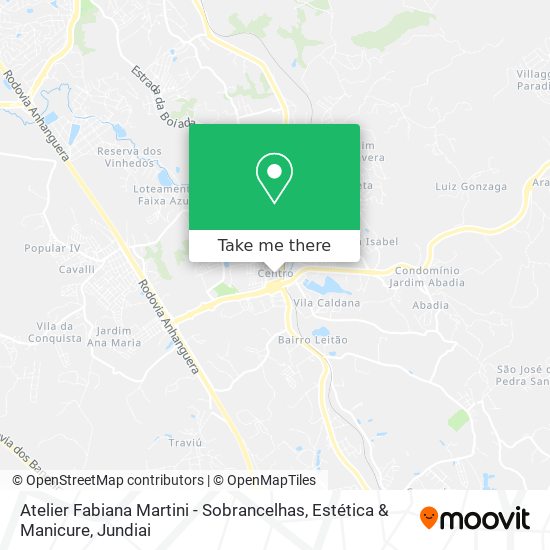 Atelier Fabiana Martini - Sobrancelhas, Estética & Manicure map