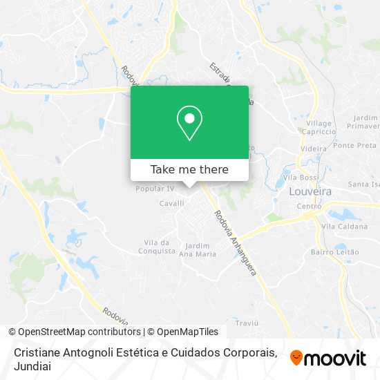 Cristiane Antognoli Estética e Cuidados Corporais map