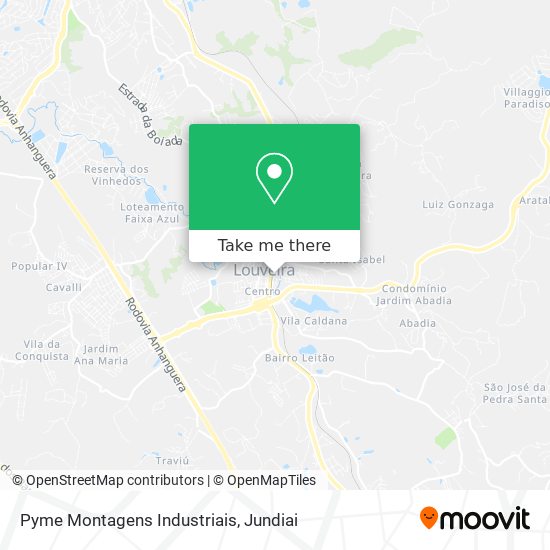 Pyme Montagens Industriais map