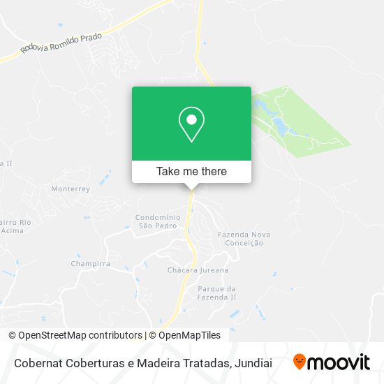 Cobernat Coberturas e Madeira Tratadas map