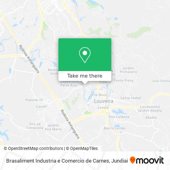 Brasaliment Industria e Comercio de Carnes map