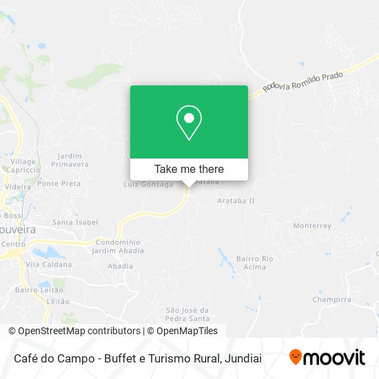 Café do Campo - Buffet e Turismo Rural map
