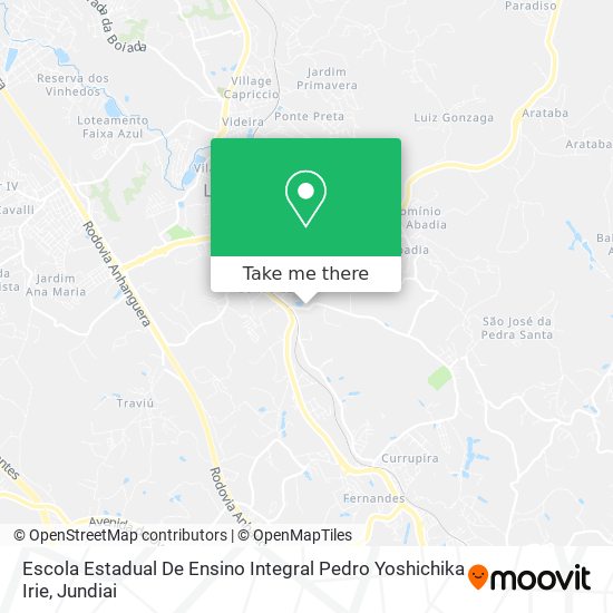 Escola Estadual De Ensino Integral Pedro Yoshichika Irie map