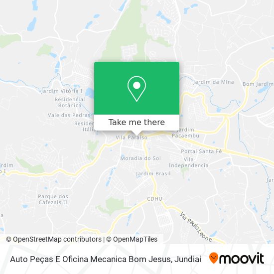 Auto Peças E Oficina Mecanica Bom Jesus map