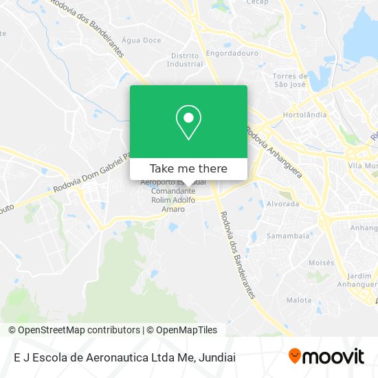 E J Escola de Aeronautica Ltda Me map